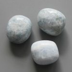 Blue Calcite Tumble Stone 1 inch (2-3cm) B