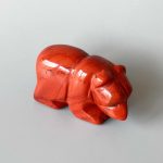 Red Jasper Bear P 2 inch (5cm) A