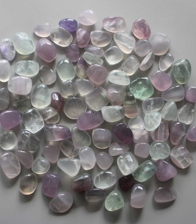 Pink Fluorite Tumble Stone 1 inch (2-3cm) A/A+
