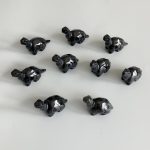 Black Obsidian Simple Dinosaur 2inch (5cm) A