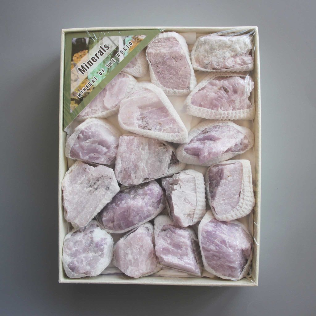 Kunzite Rough Box Set 40x135x175mm A