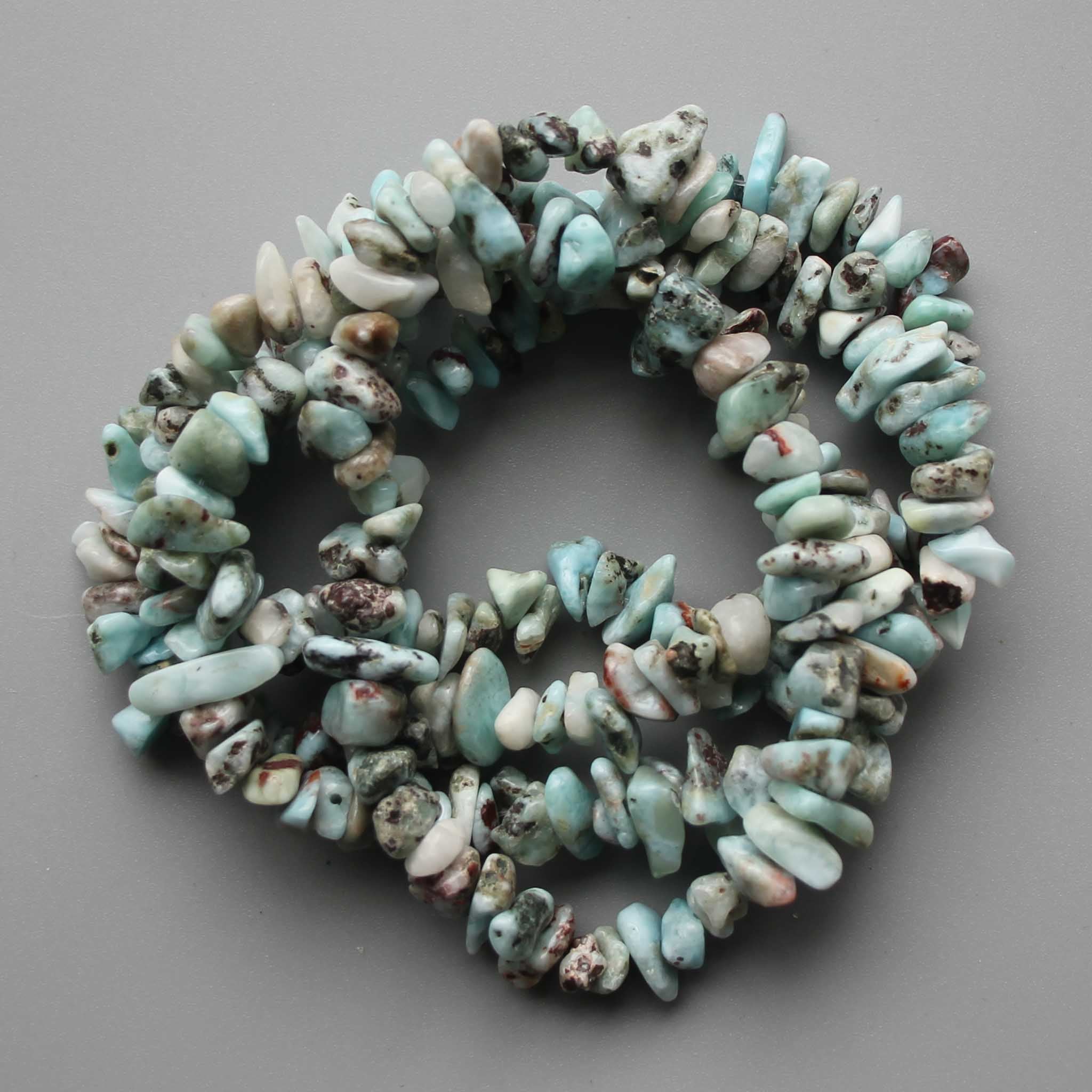 52a9baab7d2790f988eb49935e75d745-1 Larimar Chips Bracelet 4/8mm A/B