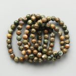 Rhyolite Round Bracelet 18cm 8mm A