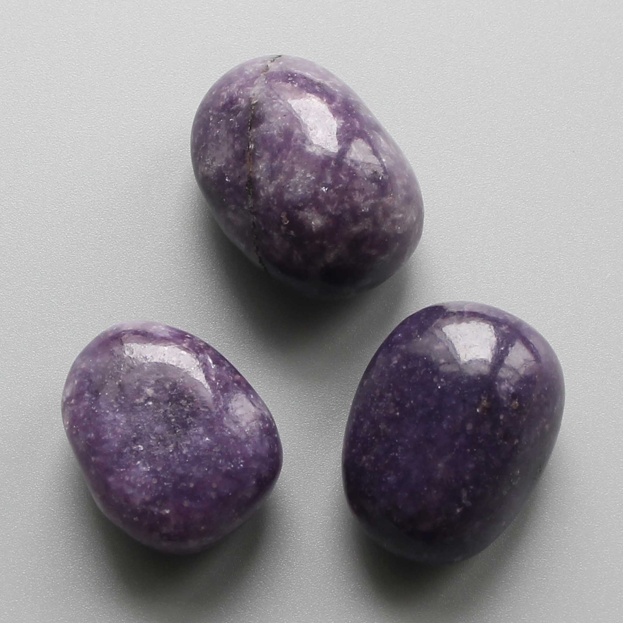 564affe192cfb30c30ec92d0c7067a60-1 Lepidolite Af Tumble Stone 1 inch (2-3cm) AA