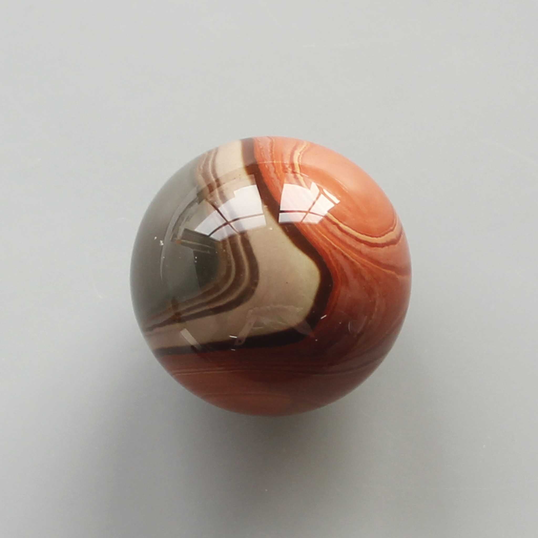 570793d8c8d46927a41d1b90093c8157-1 Polychrome Jasper Sphere 1.6 inch (4cm) A