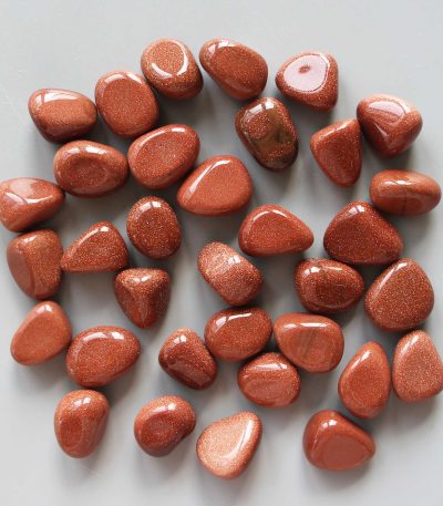 Gold Sandstone Tumble Stone 20/30mm A