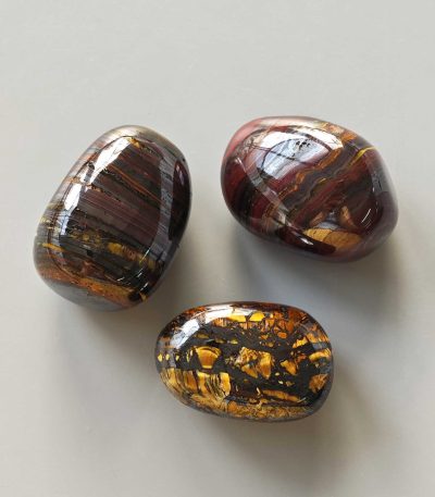 Tiger Iron Australia Tumble Stone 1 inch (2-3cm) A/A+