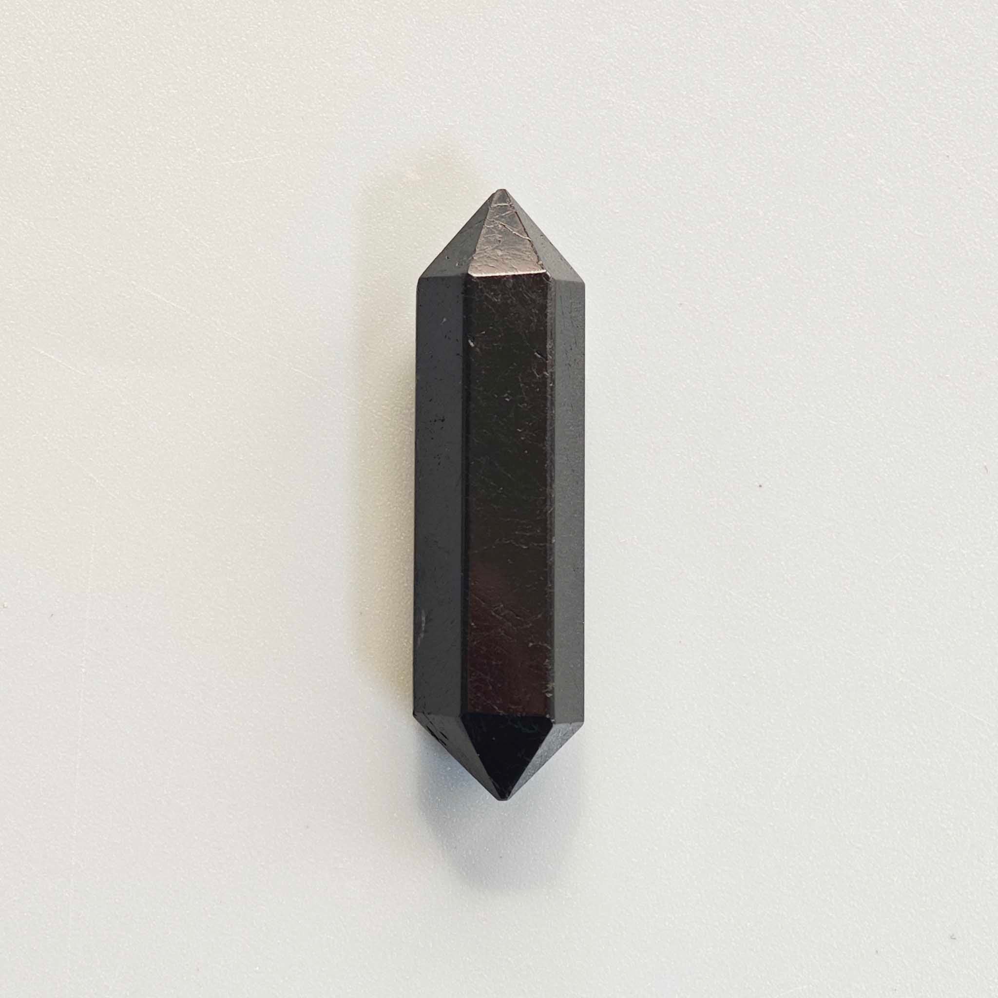 591ed38c8a61d24bb51a52ab862892d1-1 Black Tourmaline Double Point 1.6 inch (1x4cm) A