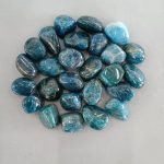 Blue Apatite Tumble Stone 20/30mm A