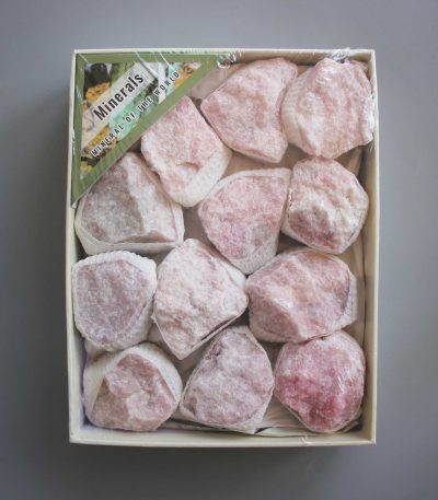 Pink Opal China Rough Box Set 40x135x175mm A