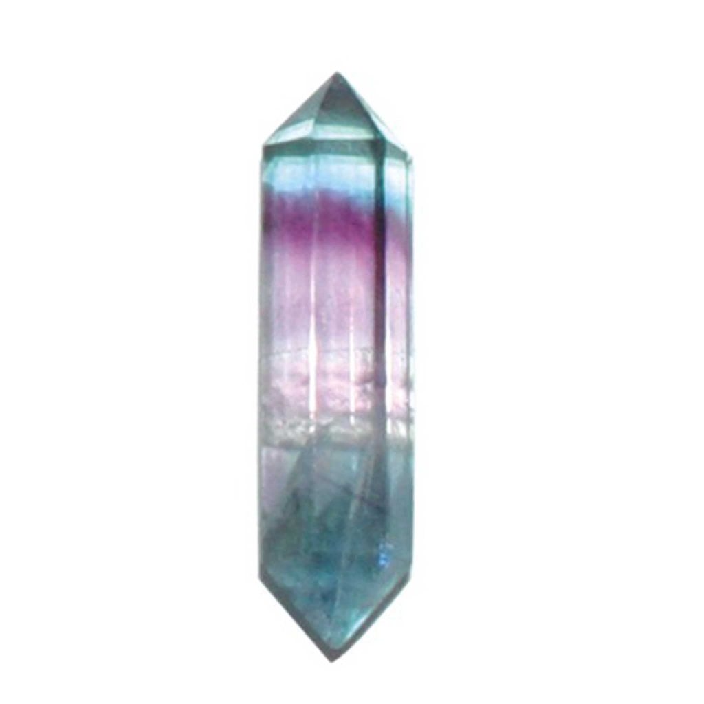 Rainbow Fluorite Double Point 1.2-1.4 inich (0.7x3-3.5cm) A/A+