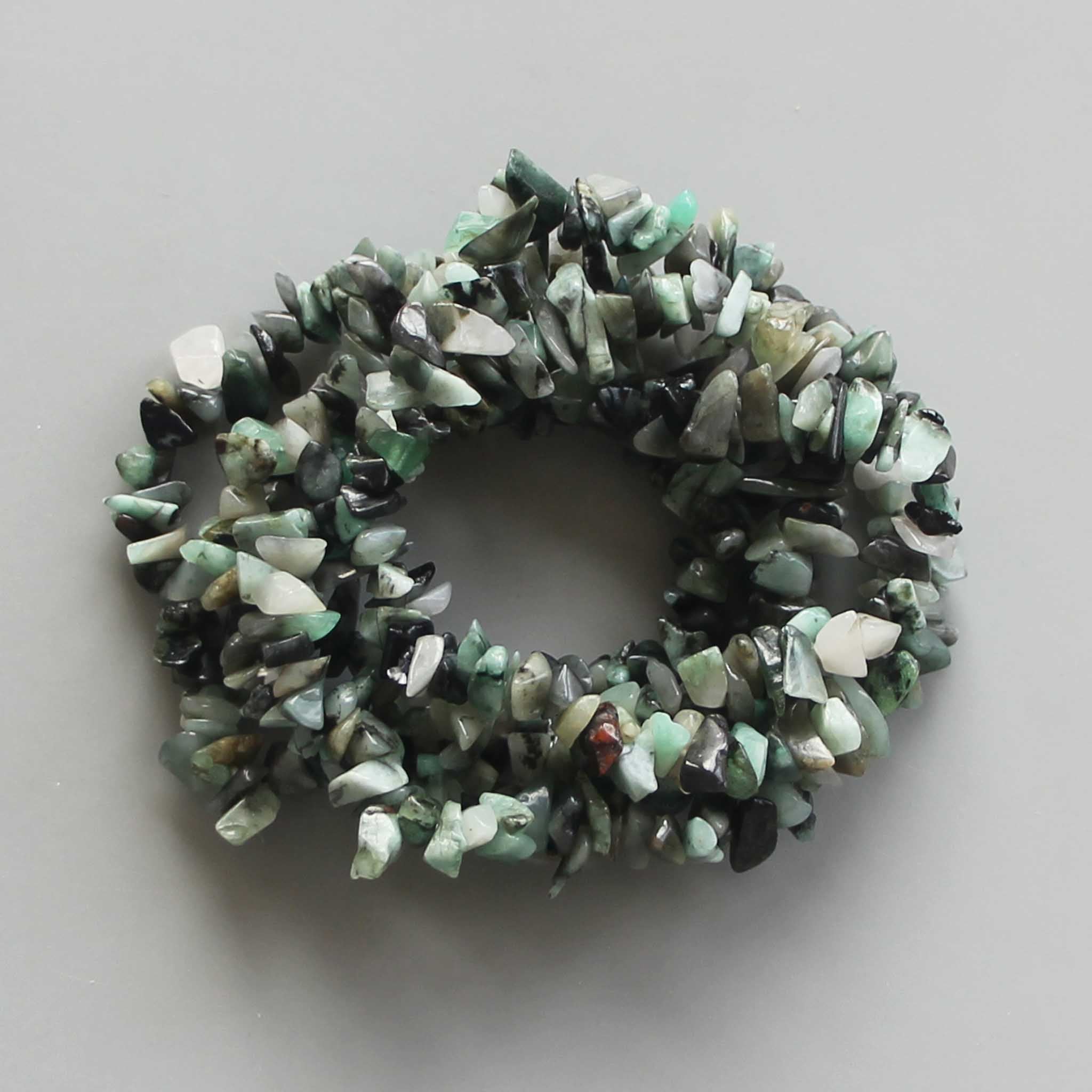 5fa78fc7998a128c2d71b238aa02ebd1-1 Emerald Chips Bracelet 4/8mm A/B