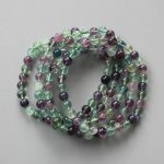 Rainbow Fluorite Round Bracelet 18cm 6mm A
