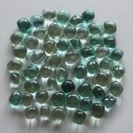 Blue Obsidian Man Made Tumble Stone 20/30mm A