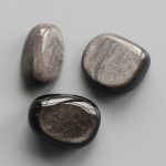Silver Obsidian Tumble Stone 1 inch (2-3cm) A/A+