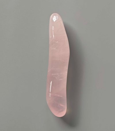 Rose Quartz Freeform Long Stones 4.7-5.1 inch (2 x 12-13cm) A/A+