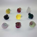 Fluorite Rainbow Candy Frog 38mm A+/AA