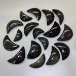 Rainbow Obsidian Moon 1.2-2.4 inch (3-6cm) A/A+
