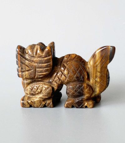 Golden Tiger Eye Dragon #2 2 inch（5cm） A/B