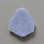 Blue Lace Agate Natural Edge Slab 1.6-3.1 inch (0.9 x 4-8cm) A+