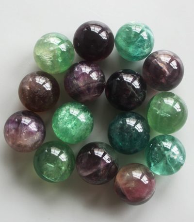 Rainbow Fluorite Sphere 1.2 inch (3cm) A/A+