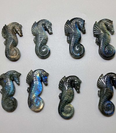 Labradorite Seahorse 8/10×23/25×46/48mm AA