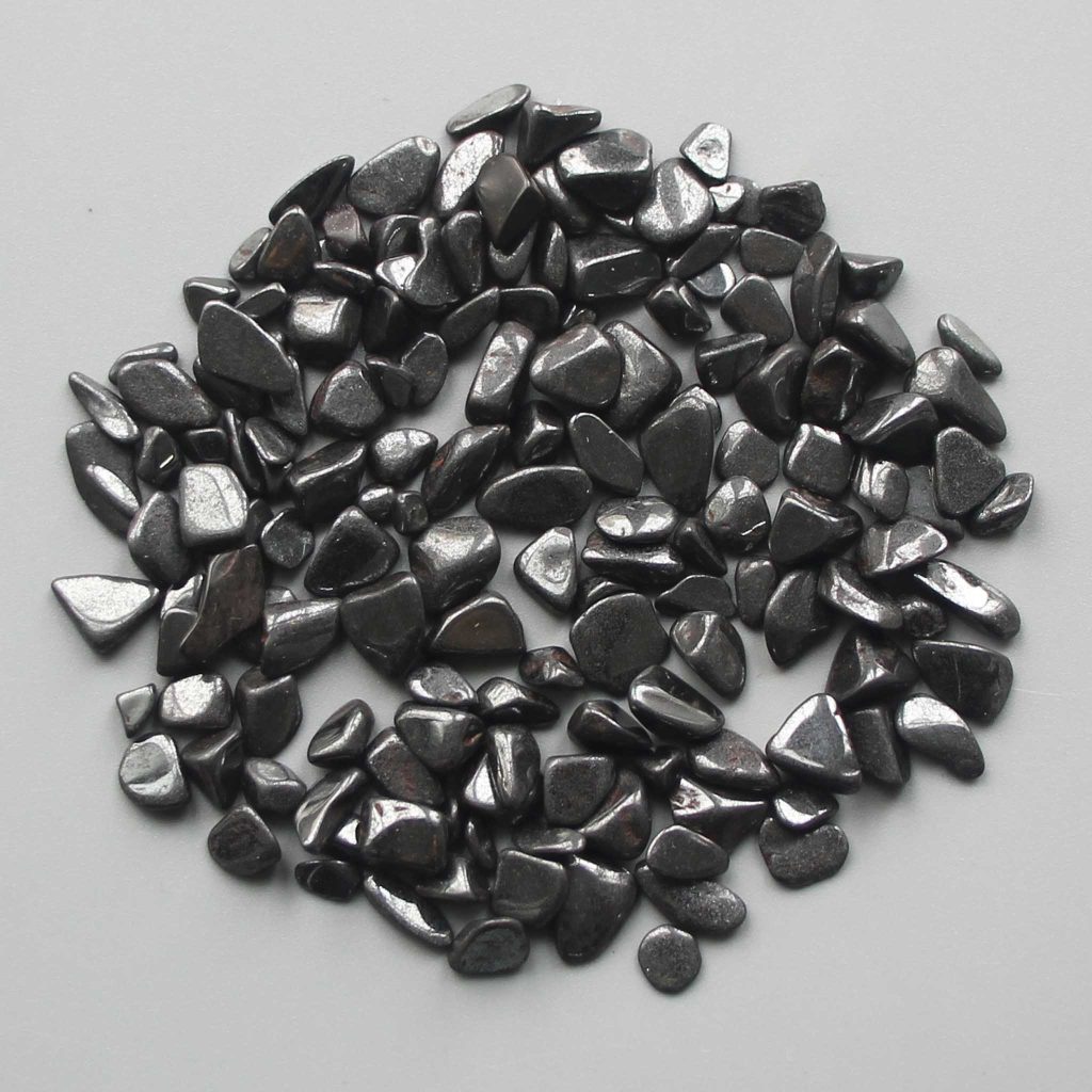 Hematite Chips With Corner 0.2 inch (3-8mm) A