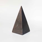Shungite Pyramid Extra Tall 2.8-3.2 inch (3.7-4x7-8cm） A