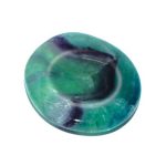 Rainbow Fluorite Freeform Thumb Stone 1.8 inch (0.95 x 4-5 cm) A/A+