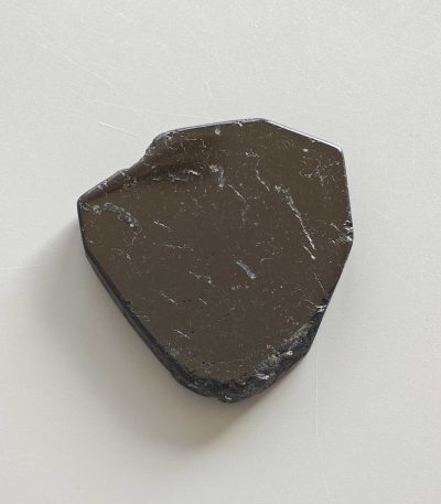 Black Tourmaline Natural Edge Slab 1.2-2 inch (0.5-1 x 3-5cm) A