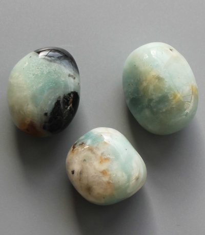 Blue Amazonite Tumble Stone 1 inch (2-3cm) A/B