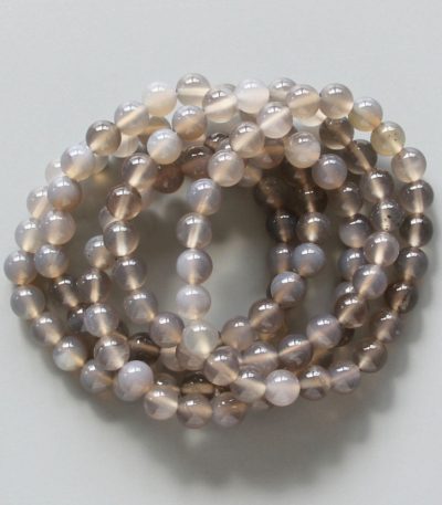 Agate Round Bracelet 18cm 8mm A
