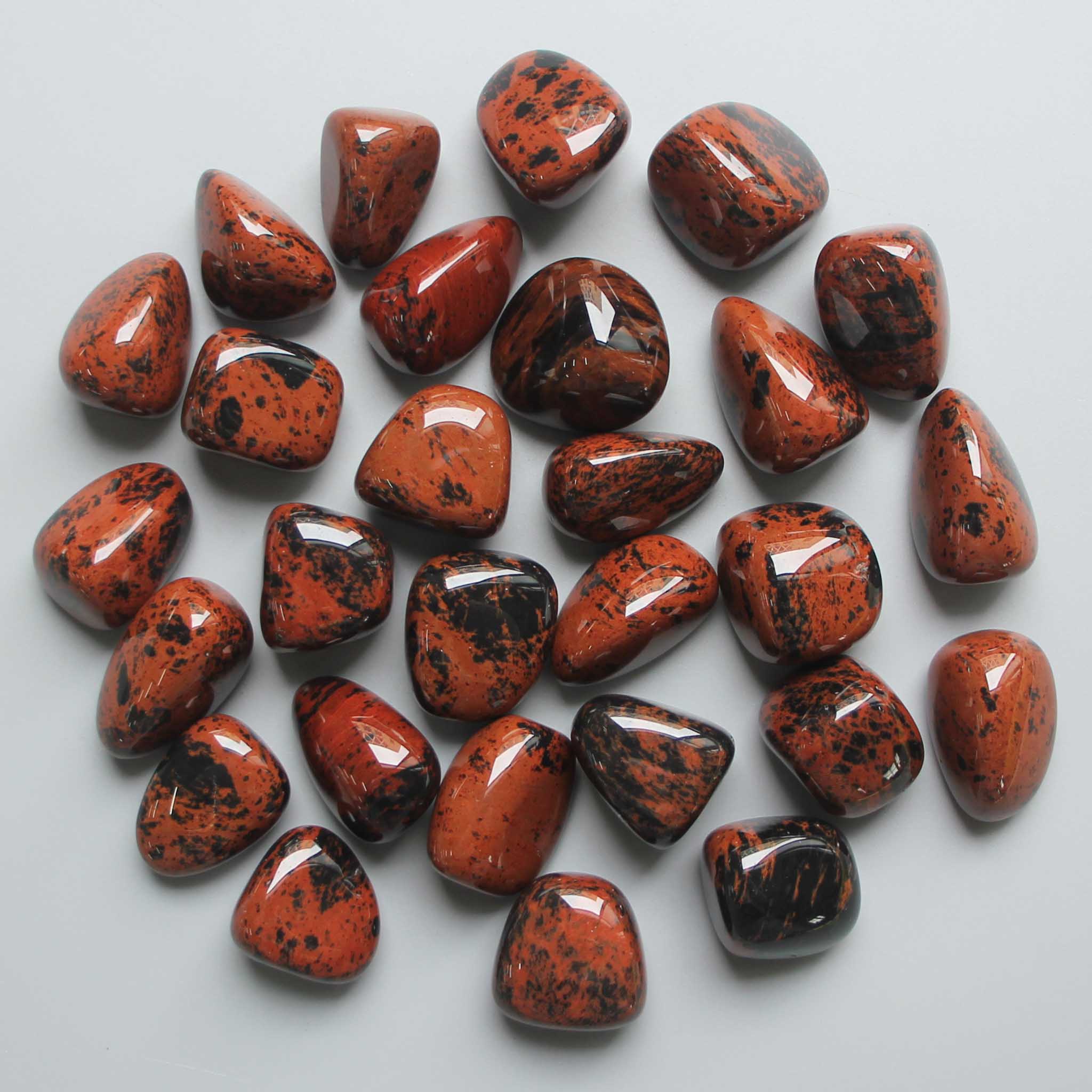 7fa81249e2aa3dc2a44ec5fd74ad66c1_edd95e9b-33e7-4f81-98b3-ceb2d25f9efa Mahogany Obsidian Tumble Stone 1 inch (2-3cm) A