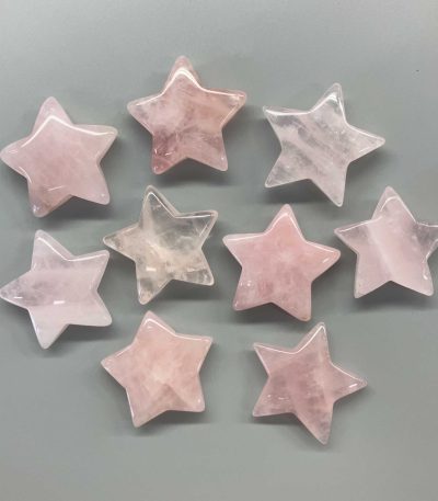 Rose Quartz Star 8/10x37/40mm A