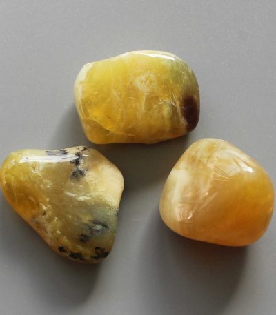 Yellow Opal Tumble Stone 1 inch (2-3cm) A