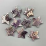 Amethyst Dog Teeth Star 8/10x37/40mm A/B
