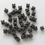 Shungite Merkaba Star Pendant With Metal 17/20mm A