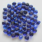 Dark Blue Obsidian Man Made Tumble Stone 20/30mm A