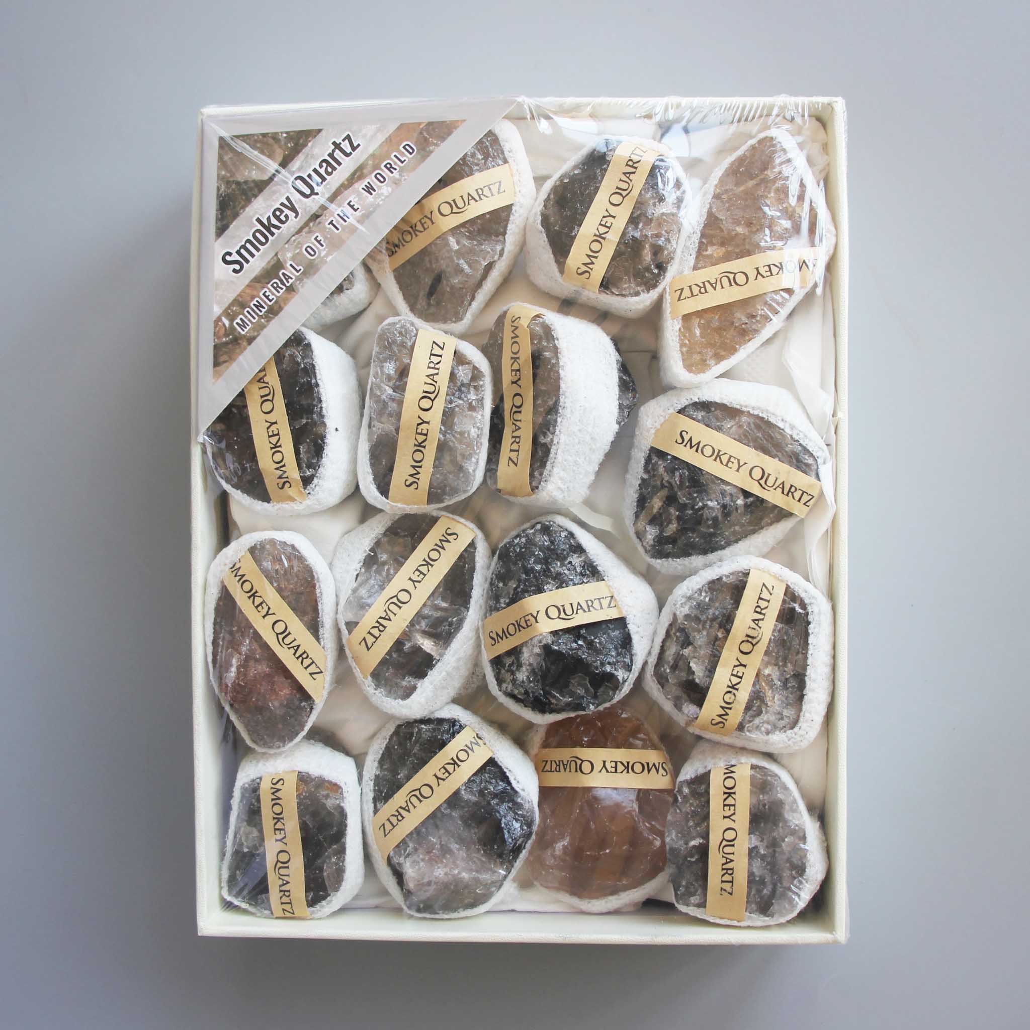 8438cd3865a60409cc0df88fc171fe8c-1 Smoky Quartz Rough Box Set 40x135x175mm A