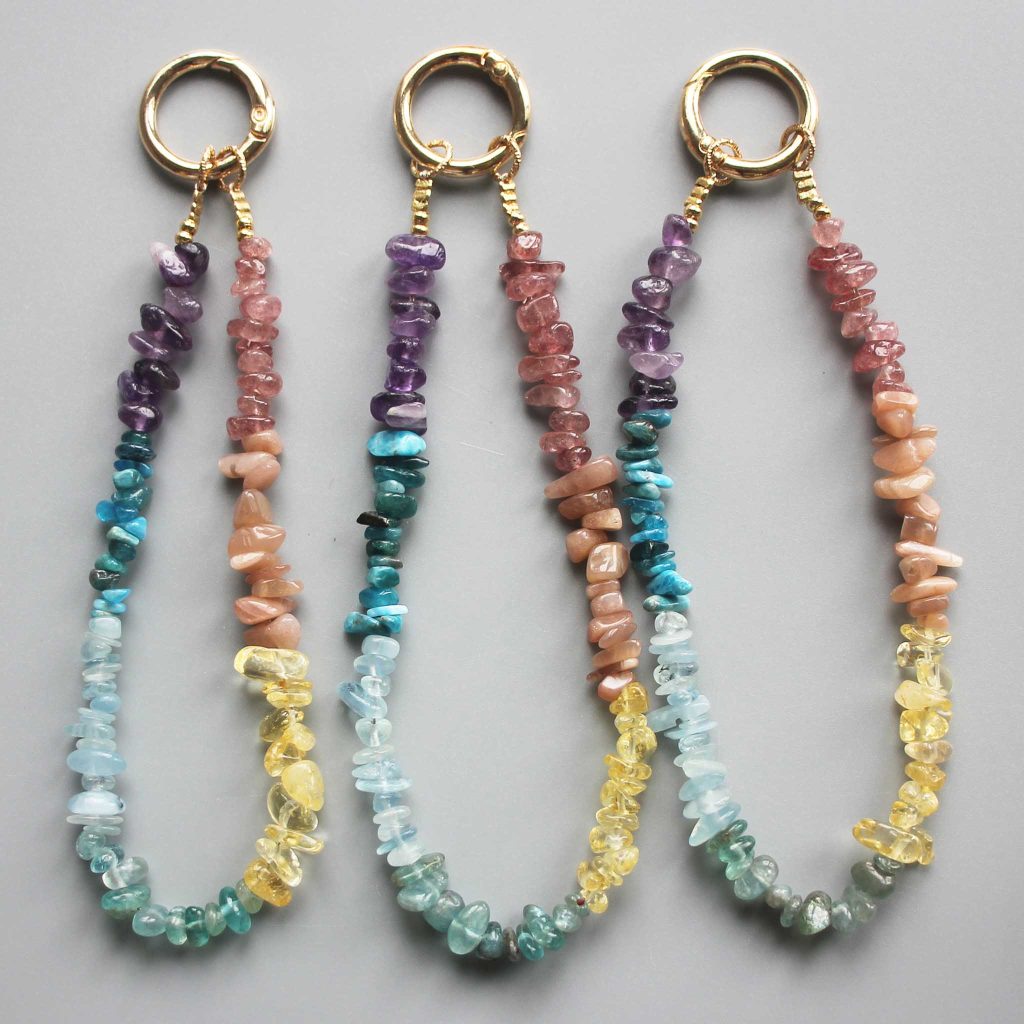 Mix Stone Chips Phone Cord 5/10mm A