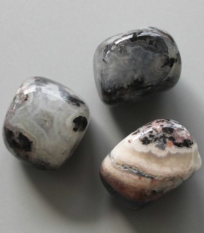 Zebra Lace Agate Tumble Stone 1 inch (2-3cm) A/B