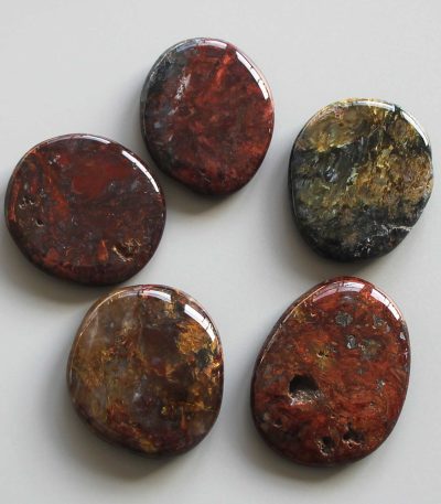 Pietersite Smooth Stone 1.6 inch (0.8-1 x 3.5-4.5cm) A