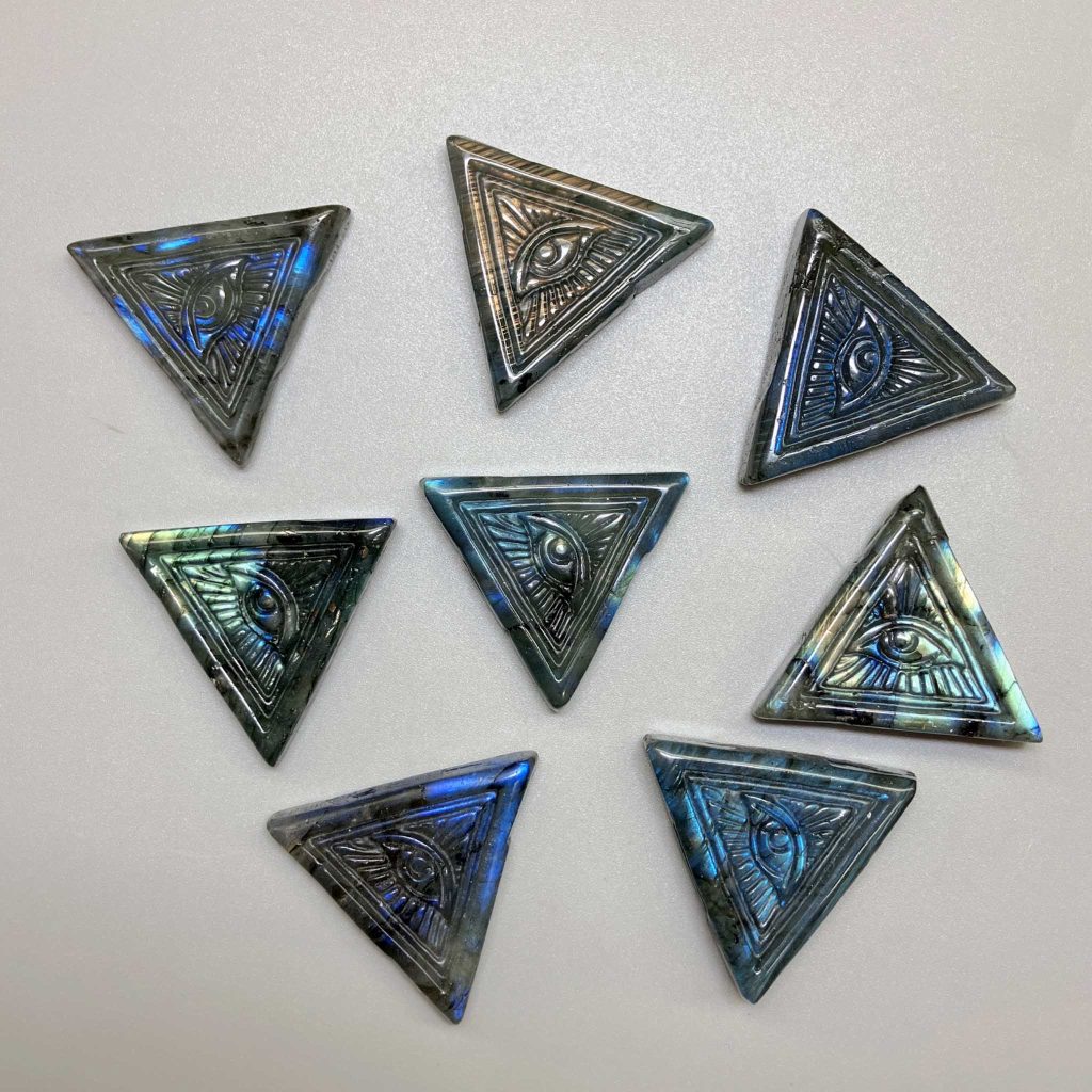 Labradorite All Seeing Eye 8/10×35mm AA