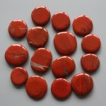 Red Jasper Smooth Stone 8/10*35/45mm A
