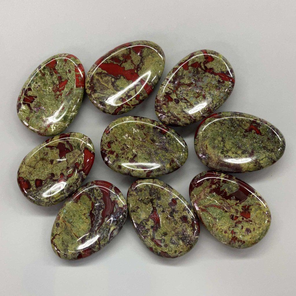 Dragon Stone Thumb Stone 2 inch (1 x 3.5 x 5cm) A/A+