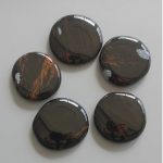 Red Obsidian Smooth Stone 1.6 inch (0.8-1 x 3.5-4.5cm) A