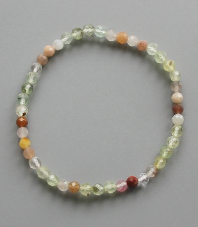 Mix Stone Round Bracelet #3 4mm A