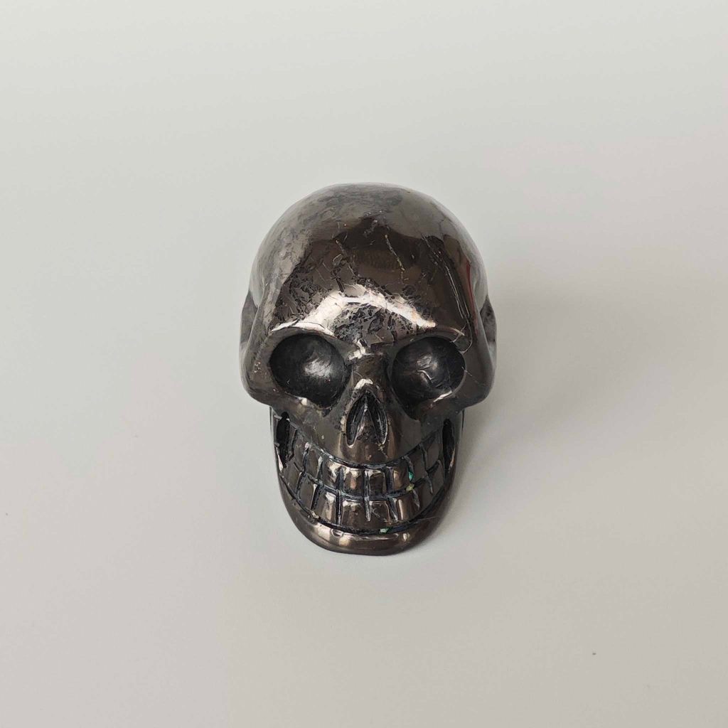 Shungite Skull 2 inch (5cm) A