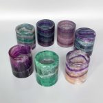 Rainbow Fluorite Cup 2.4-2.8 inch (6-7cm) A+