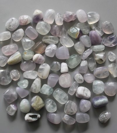Pink Fluorite Tumble Stone 1 inch (2-3cm) A/B